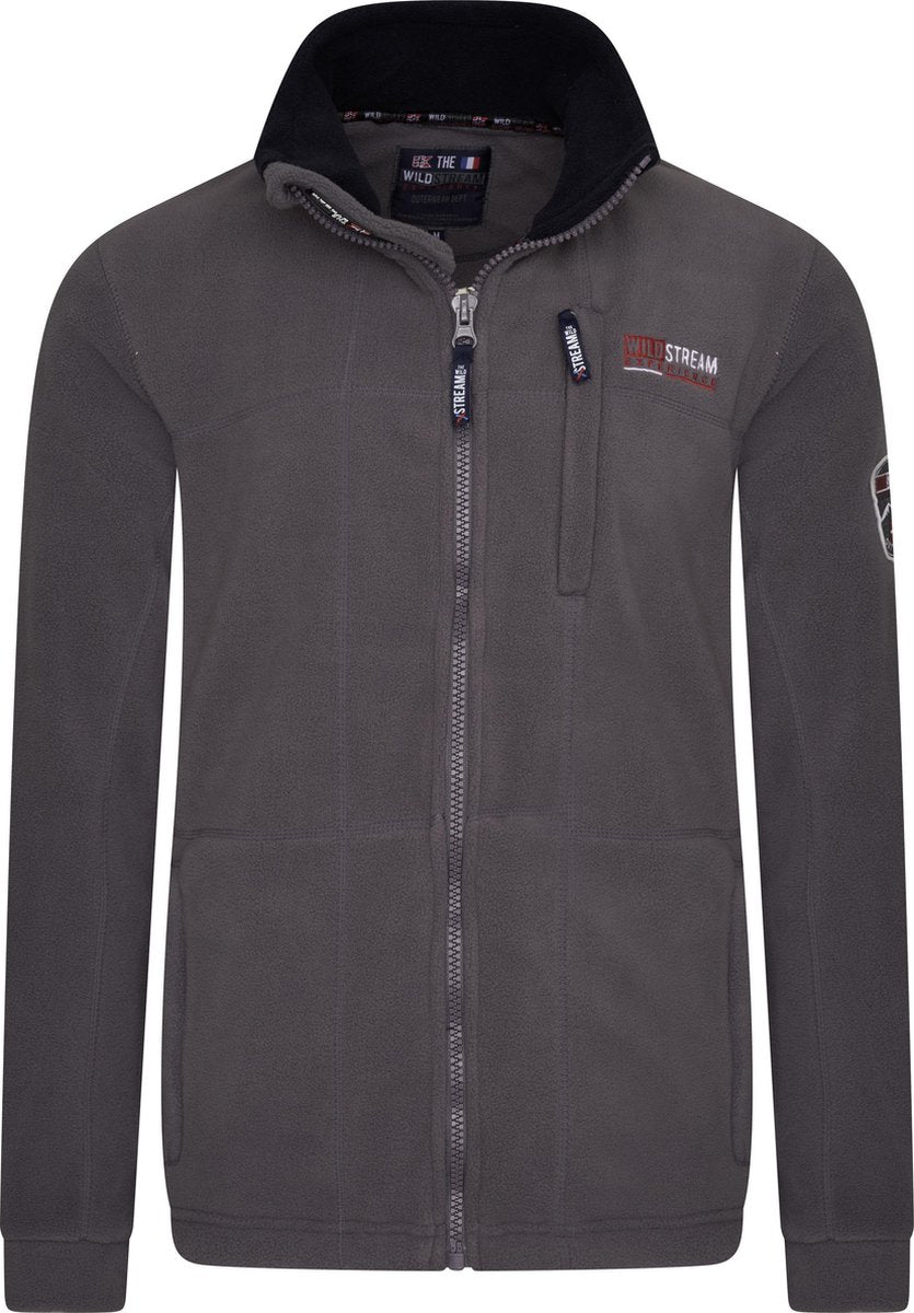Wildstream Heren Fleece-Jack-Vest-Frost-Maat XXL