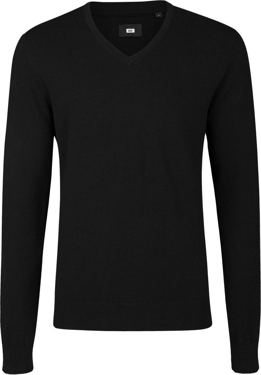 WE Fashion Heren trui van zachte katoenmix - Maat S