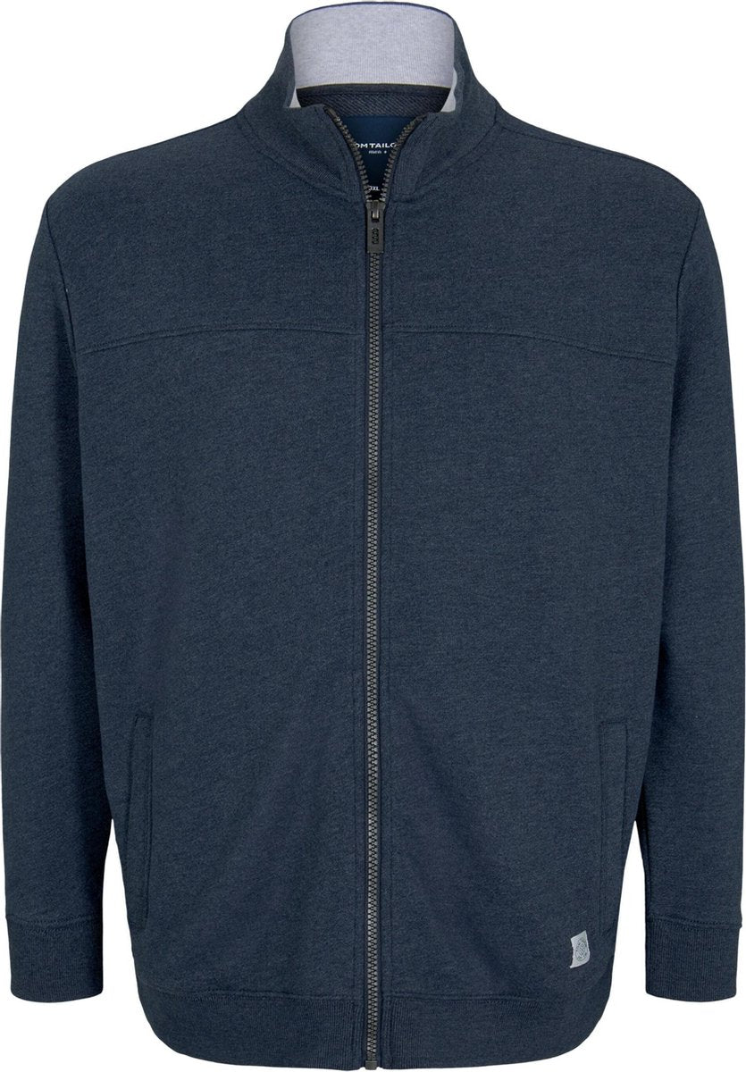 Tom Tailor Men + sweatvest Smoky Blue-Xxxl