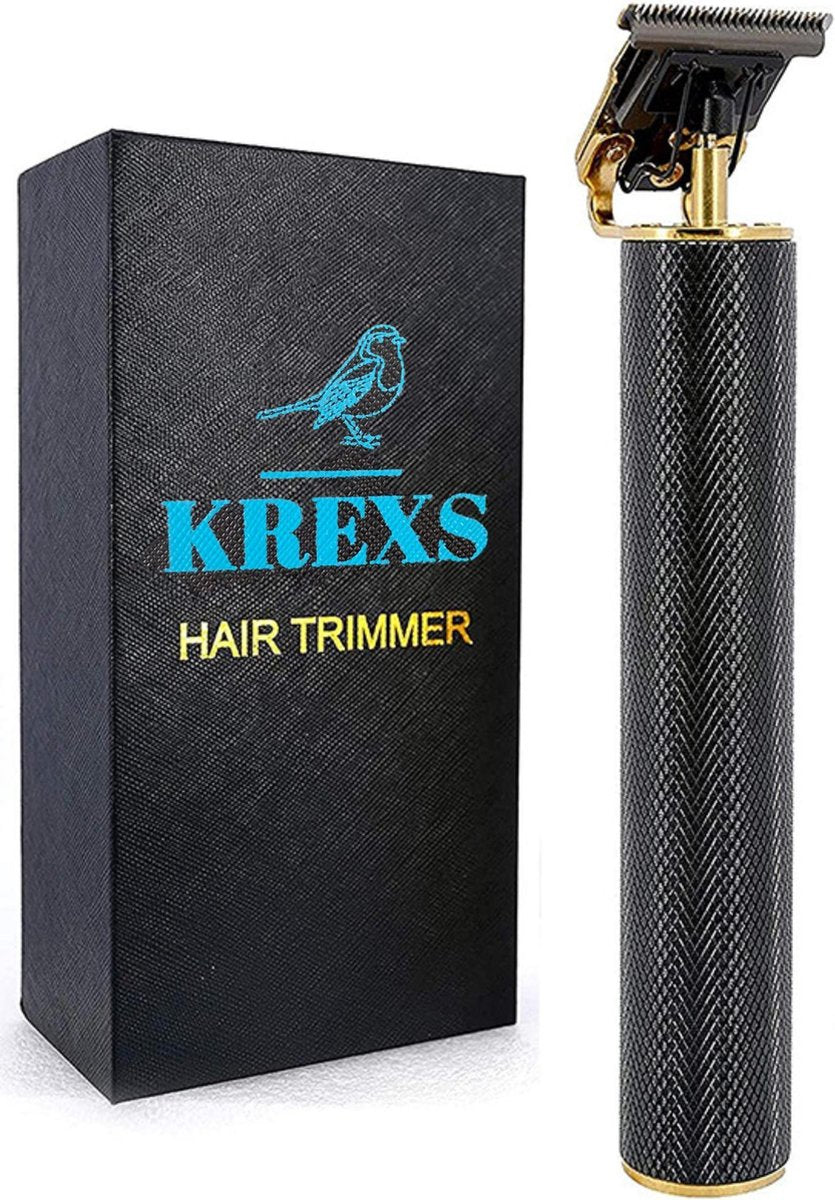 Krexs Zwarte Baardtrimmer - Tondeuse - Trimmer - Scheerapparaat - Haartrimmer – Baard