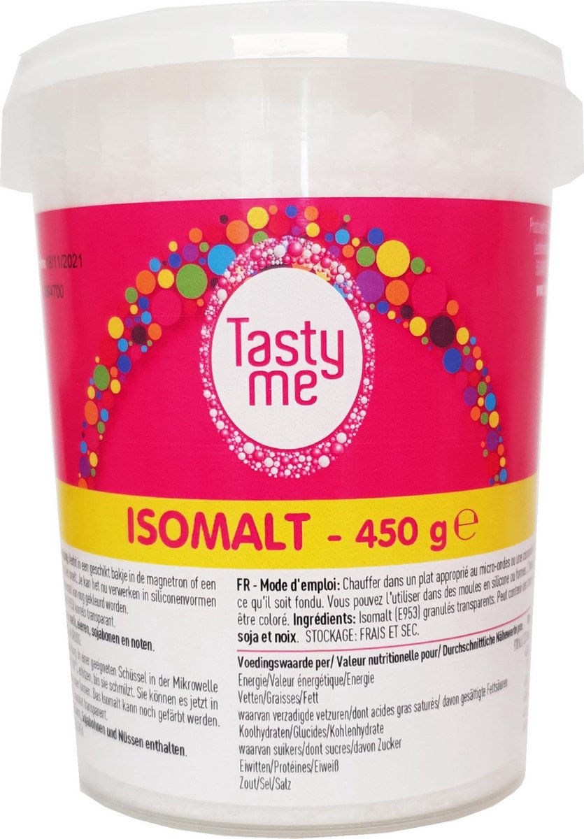 Isomalt 450g. Kunstmatige zoetstof .