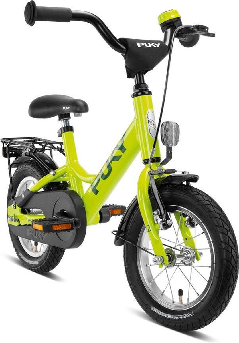 Puky Kinderfiets Vanaf 3 Jaar Youke 12 Groen - Inclusief Zijwielen