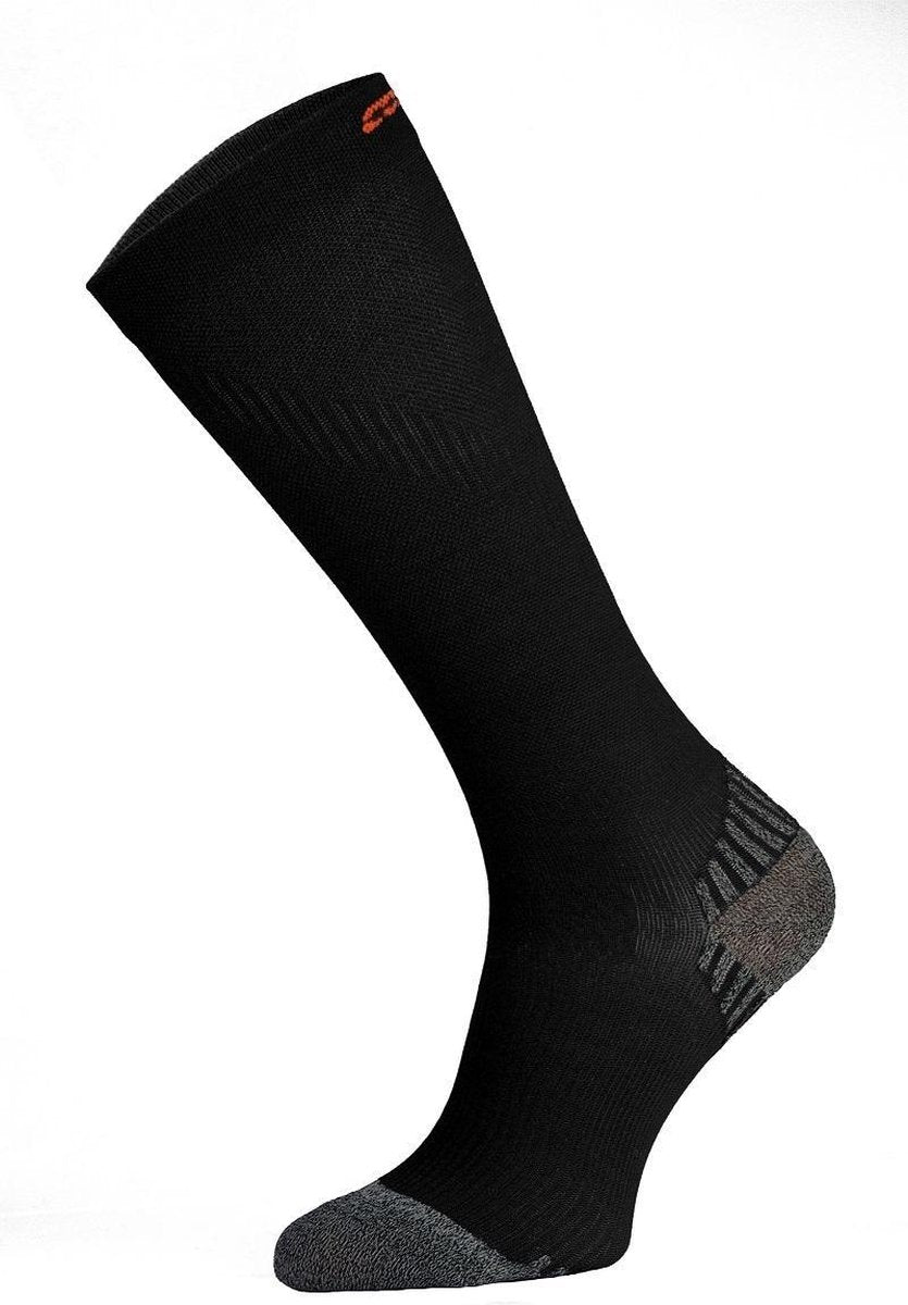 Comodo Compressiekousen Hardlopen - Compressie Sokken - Zwart - 43-46