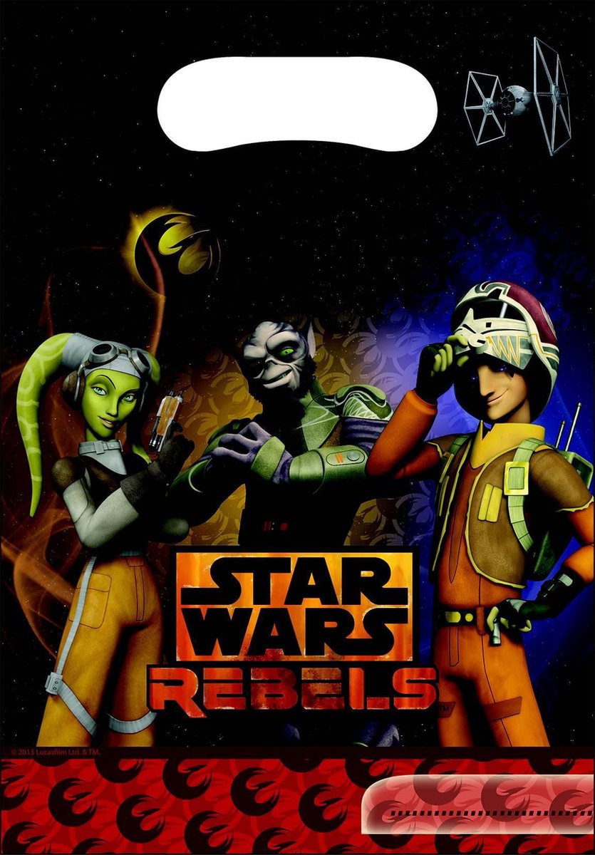 Star Wars Rebels Uitdeelzakjes 6 stuks