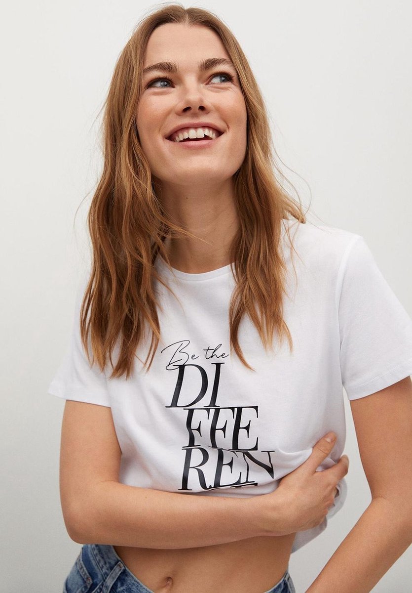Bedrukt T Shirt Van Organisch Katoen 87025136 01