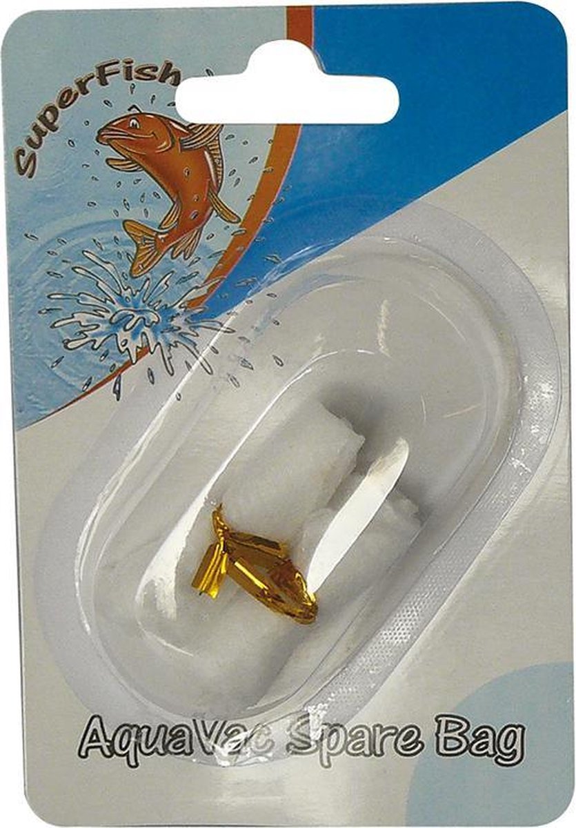 Superfish aquavac vervangingszak - 2 ST à 2 ST