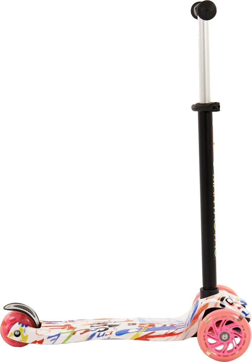 Sajan Step - LED Wielen - Graffiti - Autoped - Scooter