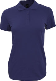 SOLS Dames/dames Perfect Pique Poloshirt met korte mouwen (Franse marine)