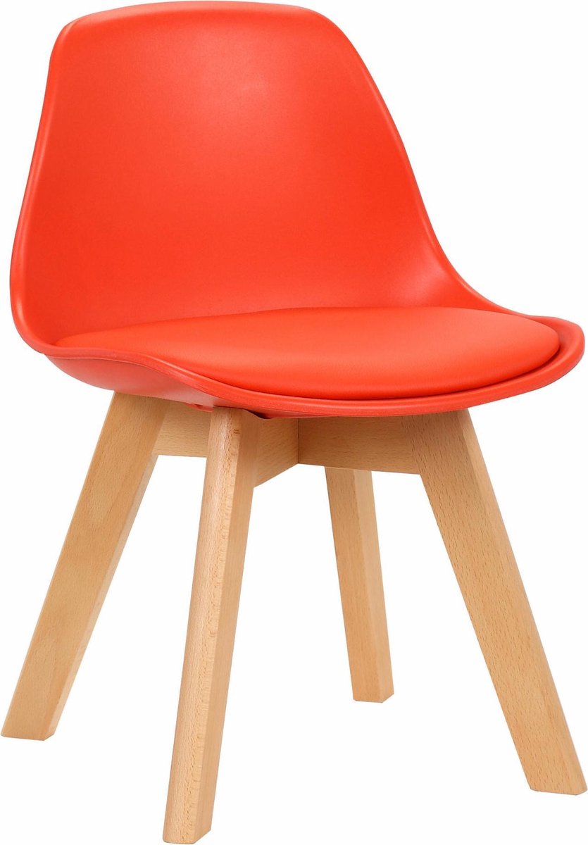 Clp Lindi Kinderstoel - Kunstleer - Rood