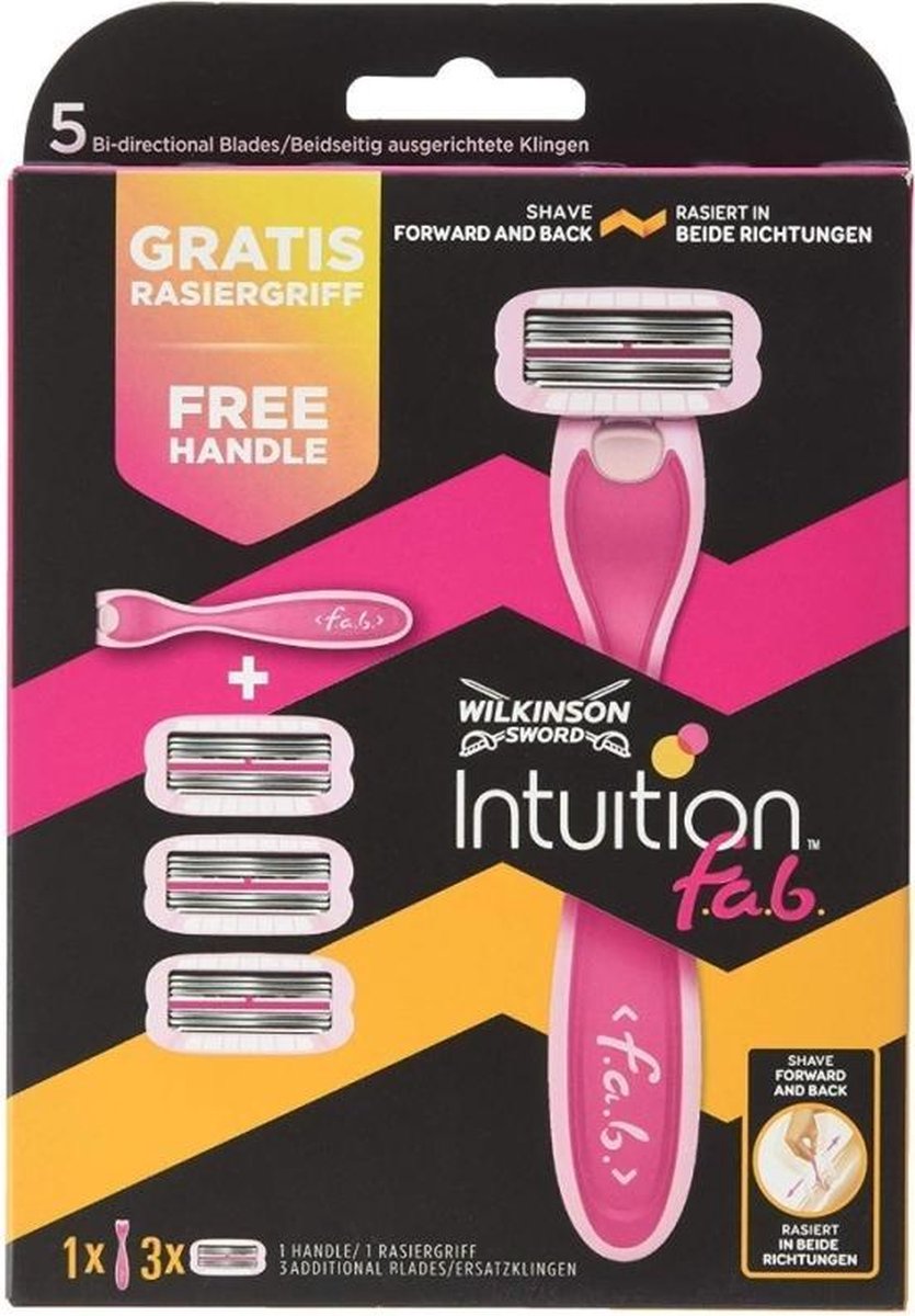 Wilkinson Intuition f.a.b. Scheerapparaat + Mesjes
