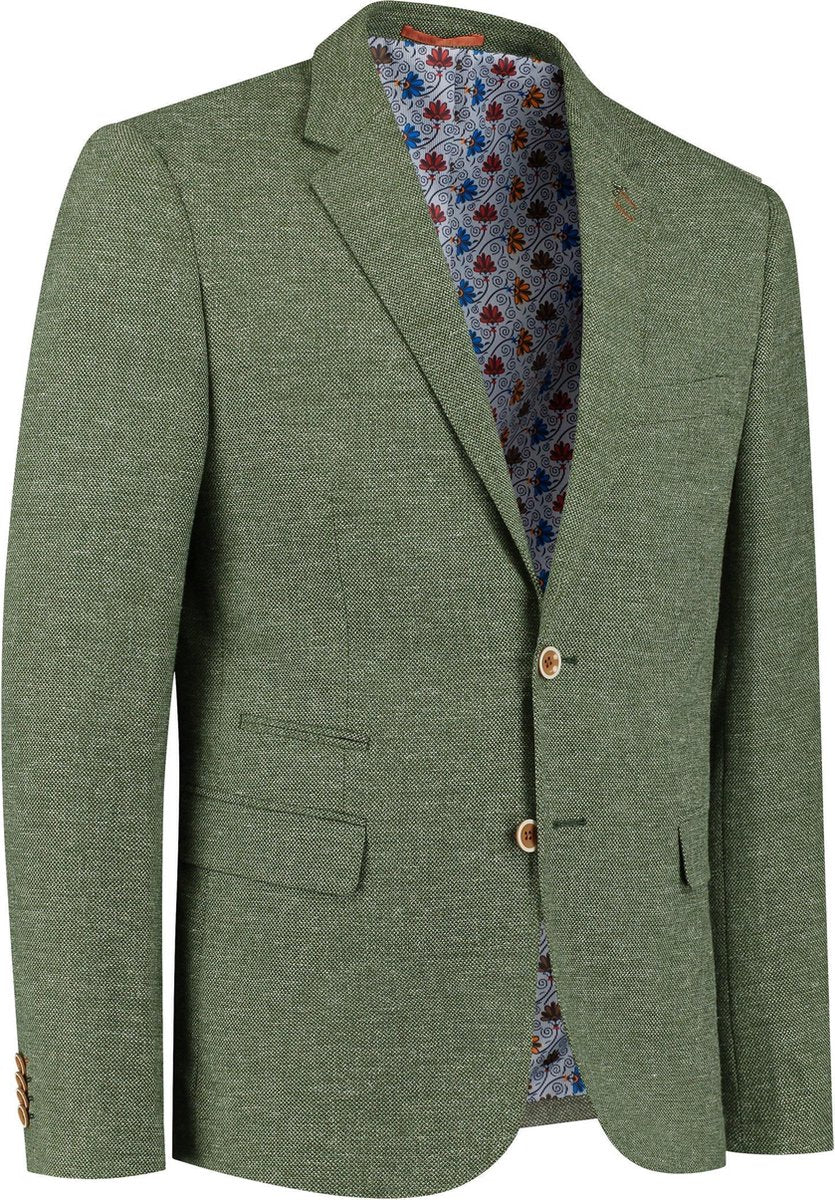 Donkerblauw met structuur | XL Colbert