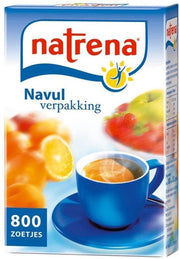 Natrena Zoetjes in Navulverpakking - 800 Stuks