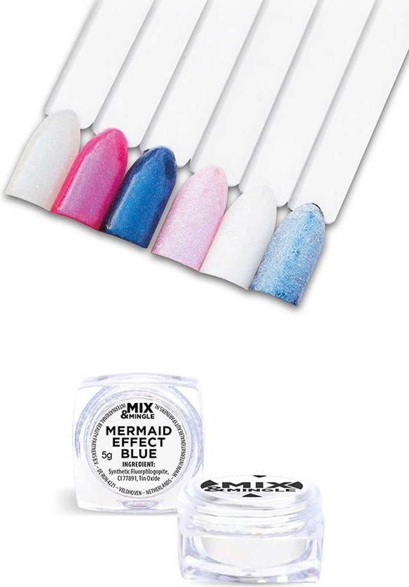 IBP Mix & Mingle Nail Art mermaid effect blue 5gr