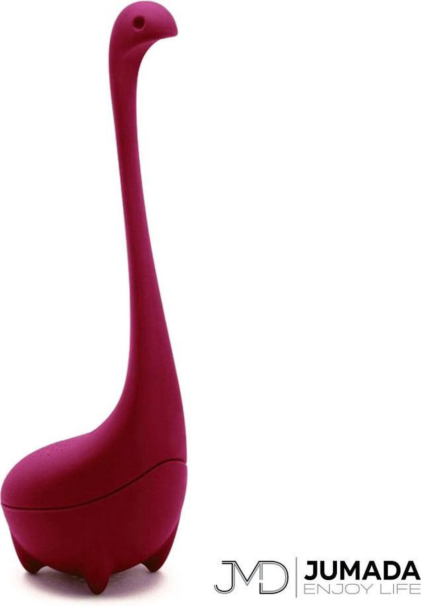 Jumada's Theezeef - Thee-ei - Thee Infuser - Dino - Paars