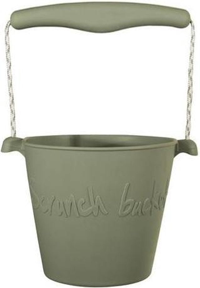 Scrunch flexibel emmertje bucket misty grey