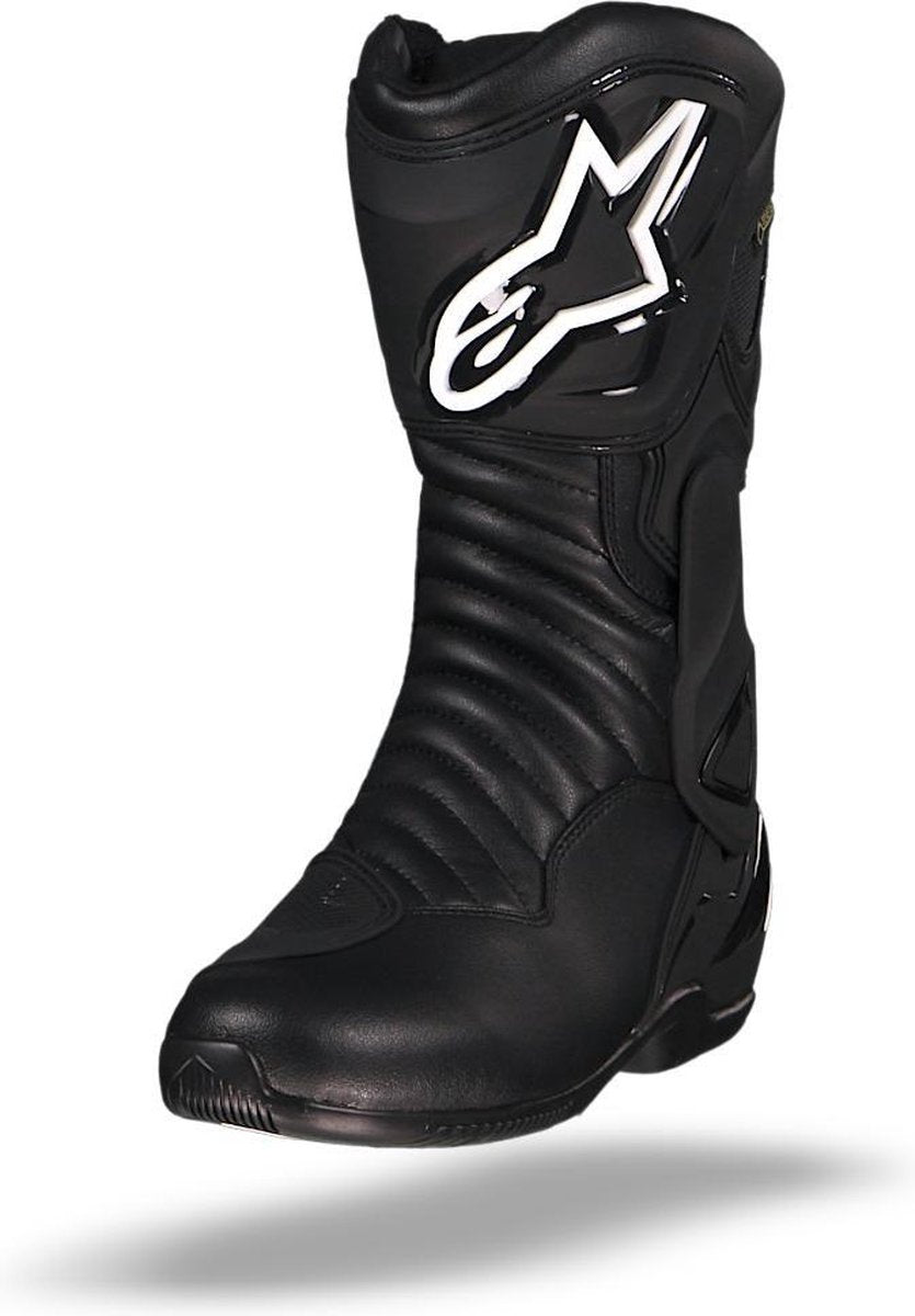 Alpinestars SMX-6 V2 GoreTex Boots Black Black Motorcycle Boots 47