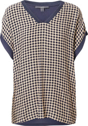 Esprit Collection blouse Duifblauw-Xs
