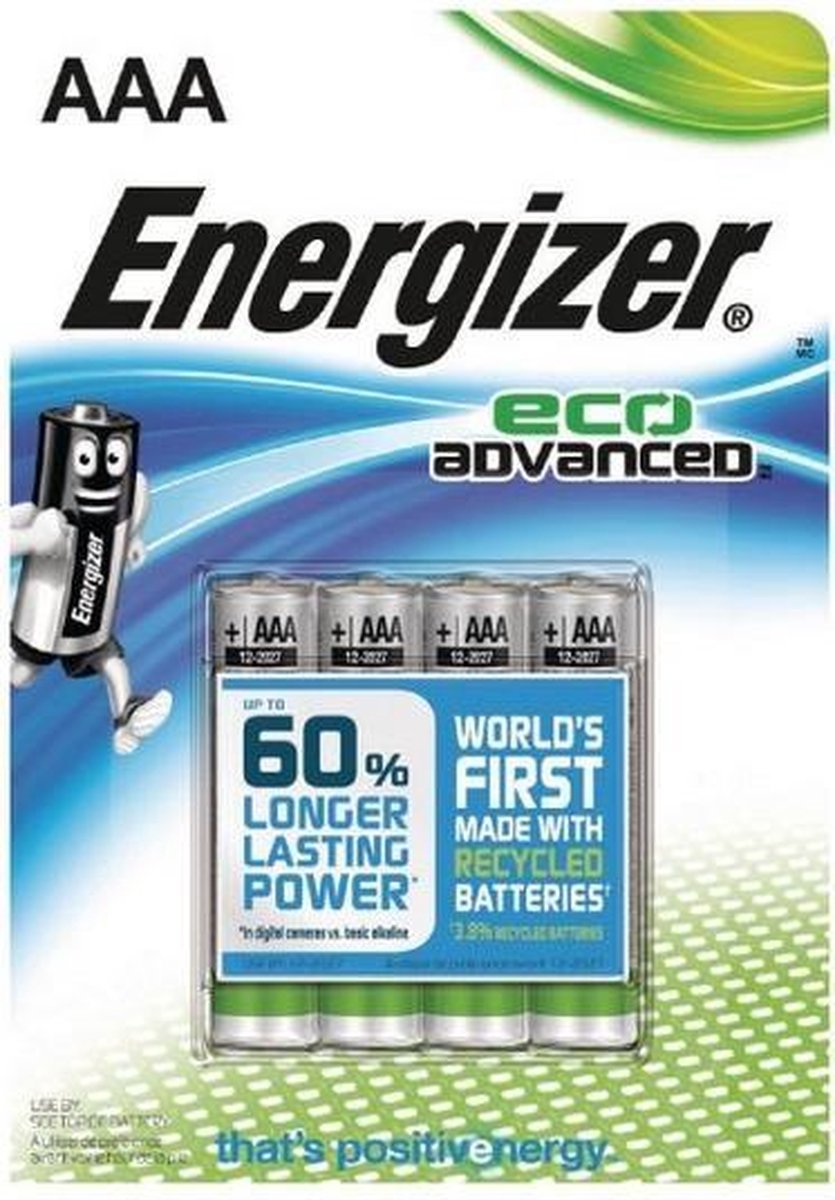 Energizer Eco Advanced AAA LR03 1