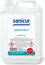 Sanicur desinfecterende handgel 5000ml / 5 liter