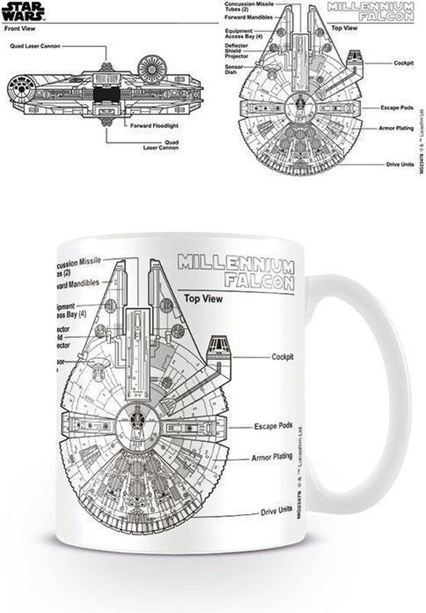 Star Wars - Millennium Falcon - mok 315 ml
