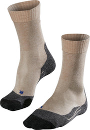 FALKE TK2 Cool Heren Wandelsokken - Beige - Maat 42-43