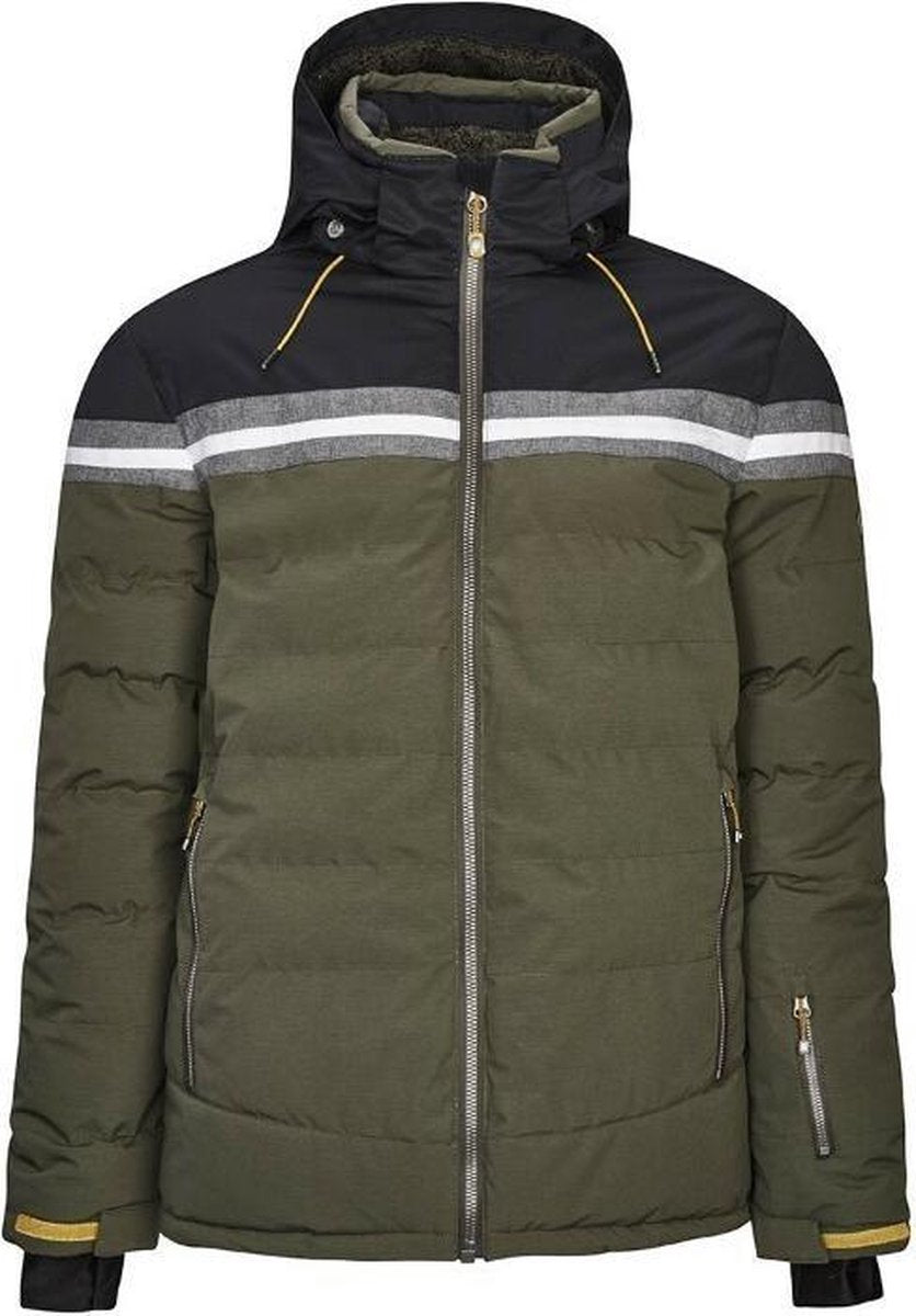 Killtec heren ski jas Vigru groen/antraciet - maat S