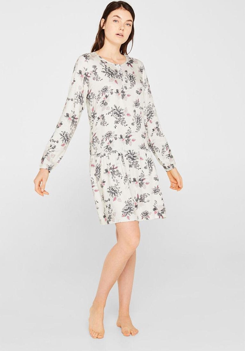 Esprit - Lessy - Nachtkleed - 119EF1Y024 - Flower Print - 38