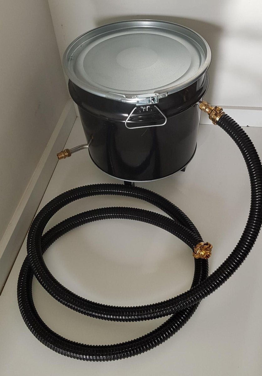 Zwembadverwarming set met aansluitset compleet