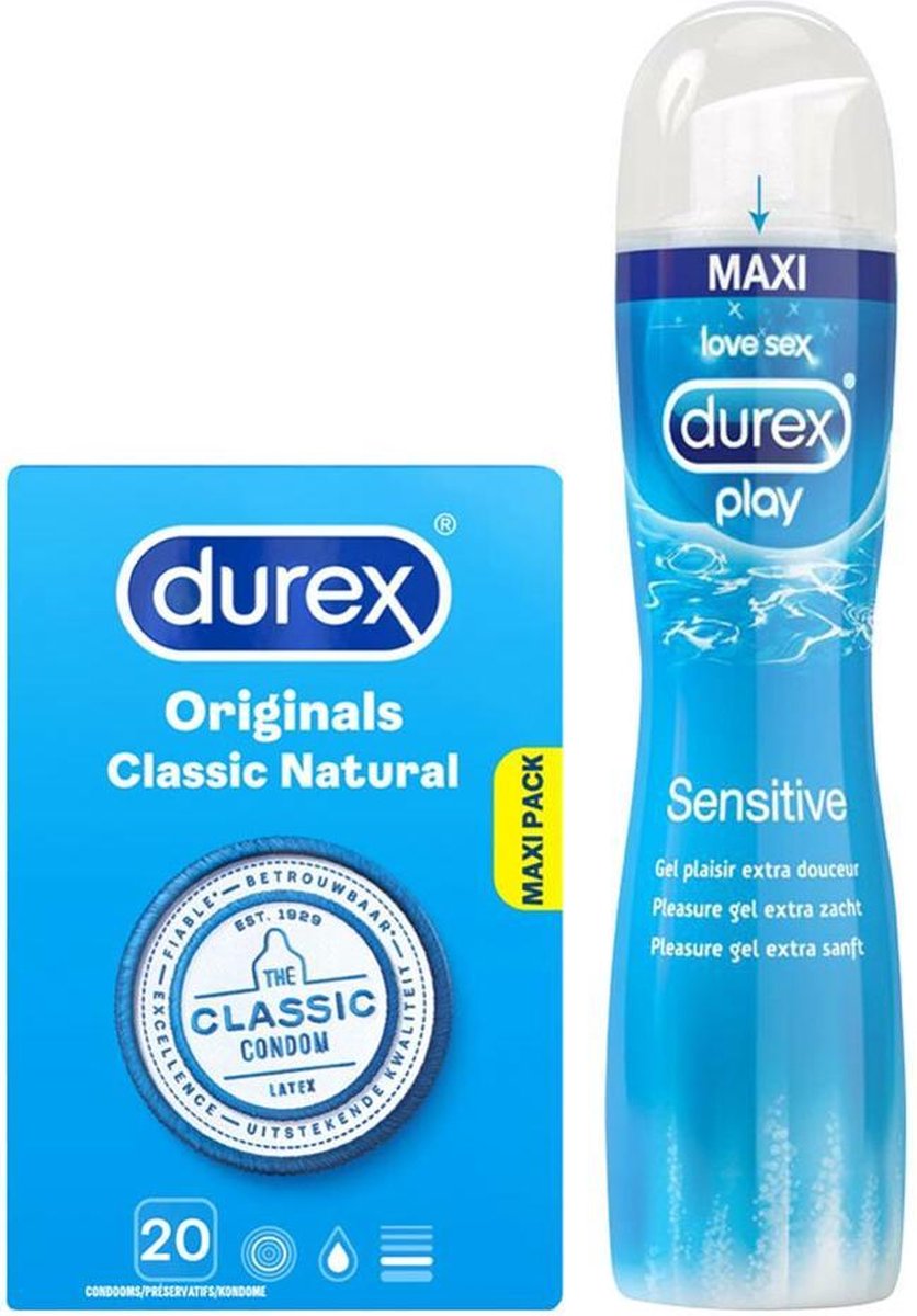 Durex Condooms en Glijmiddel Pakket