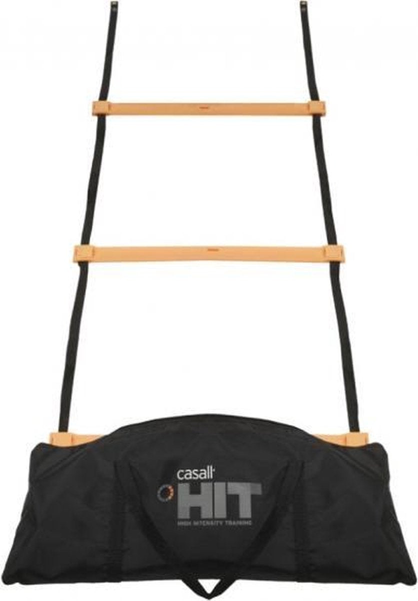 Casall - HIT Training Ladder - Loopladder - 600 cm - Kunststof - Zwart/oranje