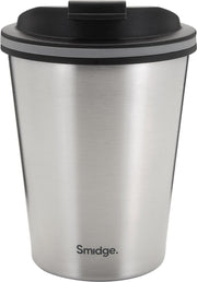 Smidge Thermosbeker On The Go 236 Ml Rvs Zilver/zwart