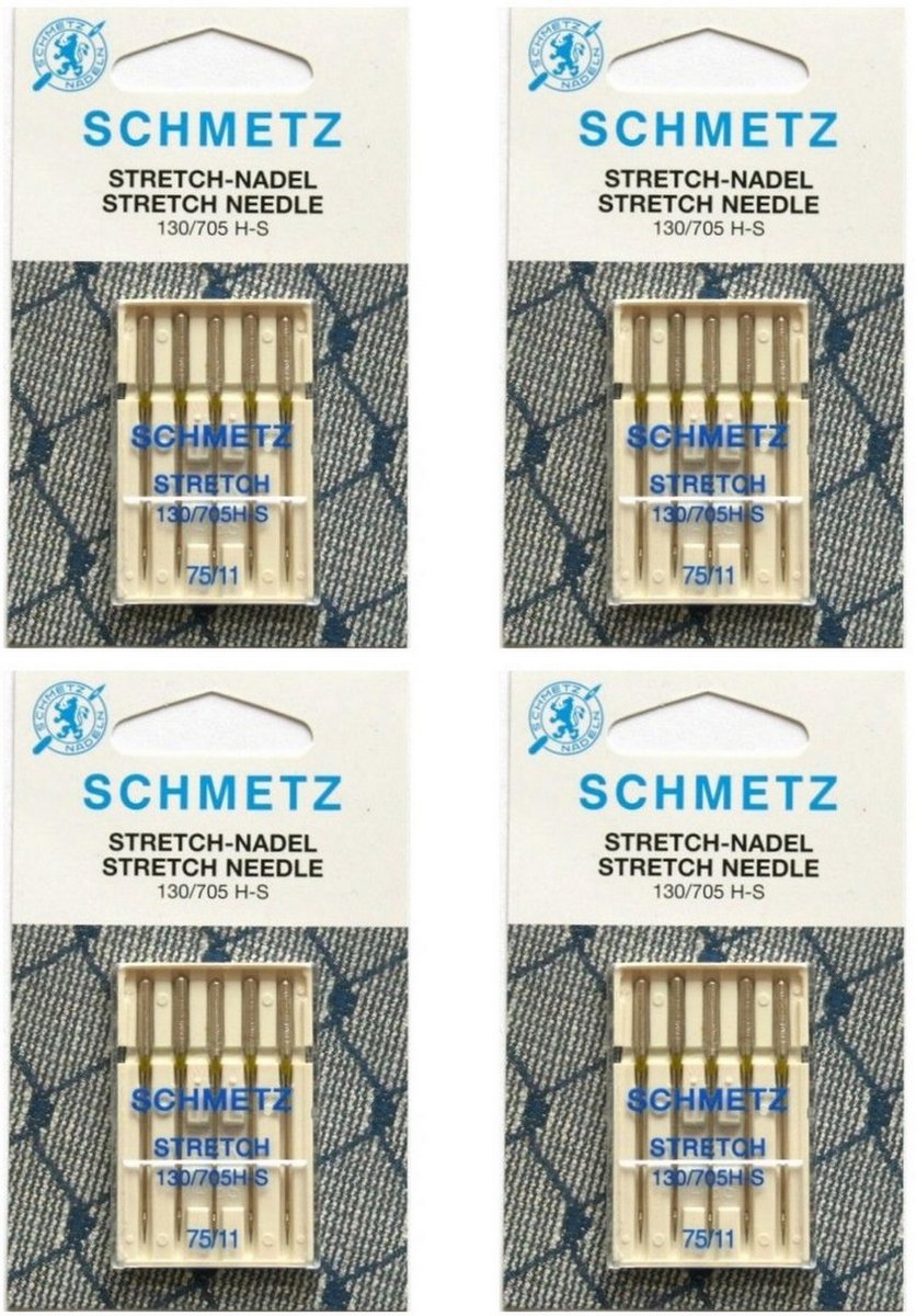 Schmetz machinenaalden stretch nr.75 (5 naalden) universeel