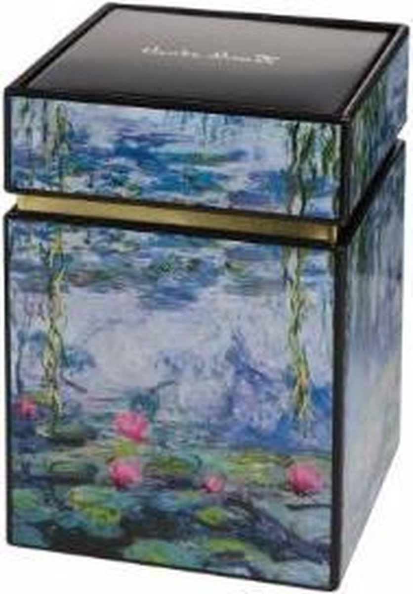Claude Monet: Seerosen mit Weide: opbergdoos: Servies