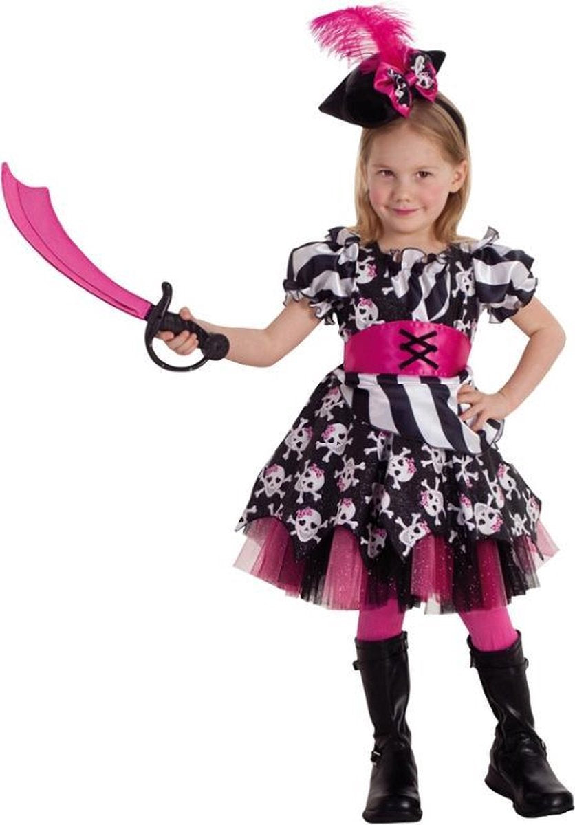 Abigail the Pirate - Kostuum Kind - Maat 128/140