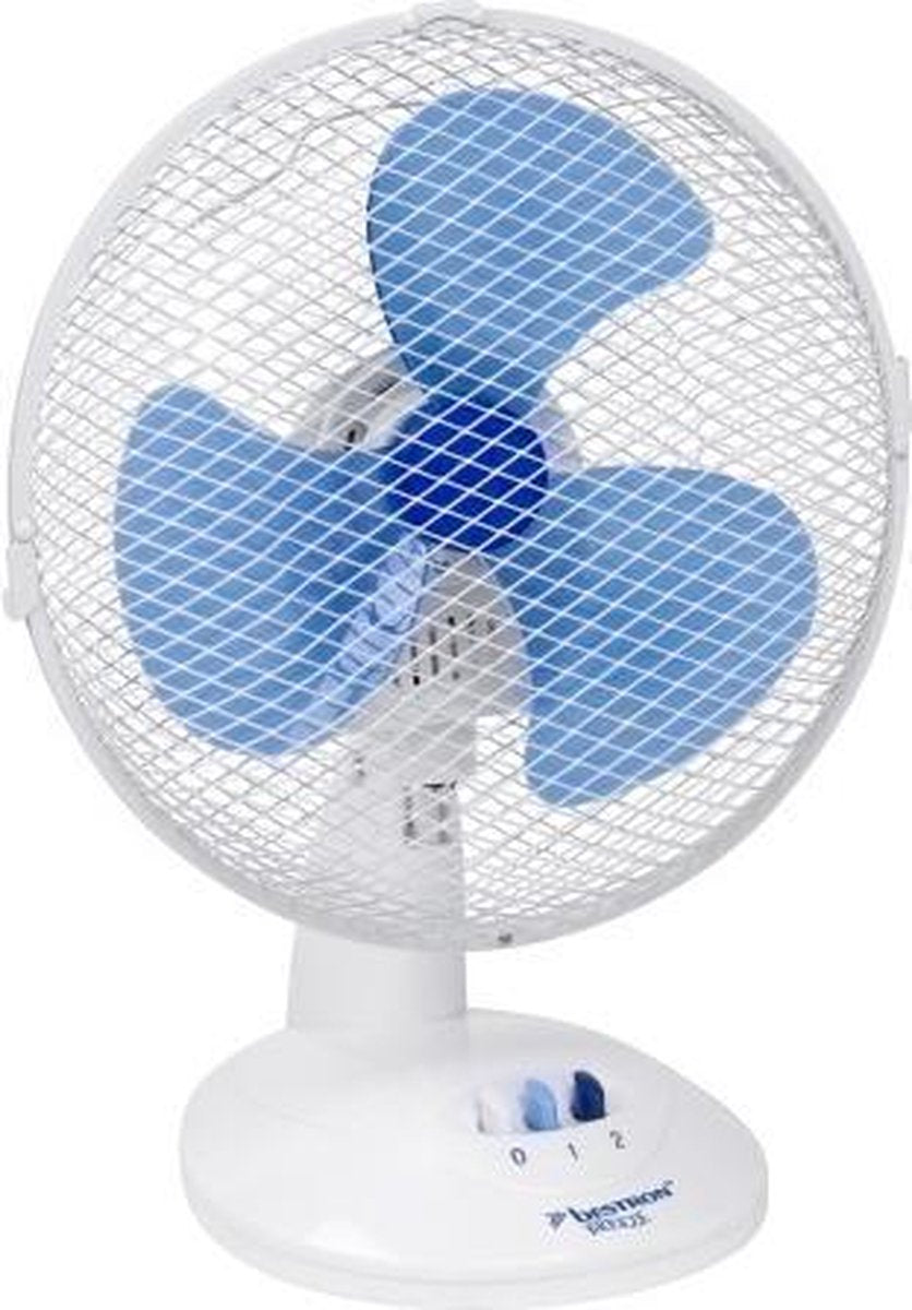 BESTRON DDF27W BUREAUVENTILATOR 27 CM WIT 30 WATT