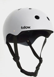 Follow Safety First helmet white
