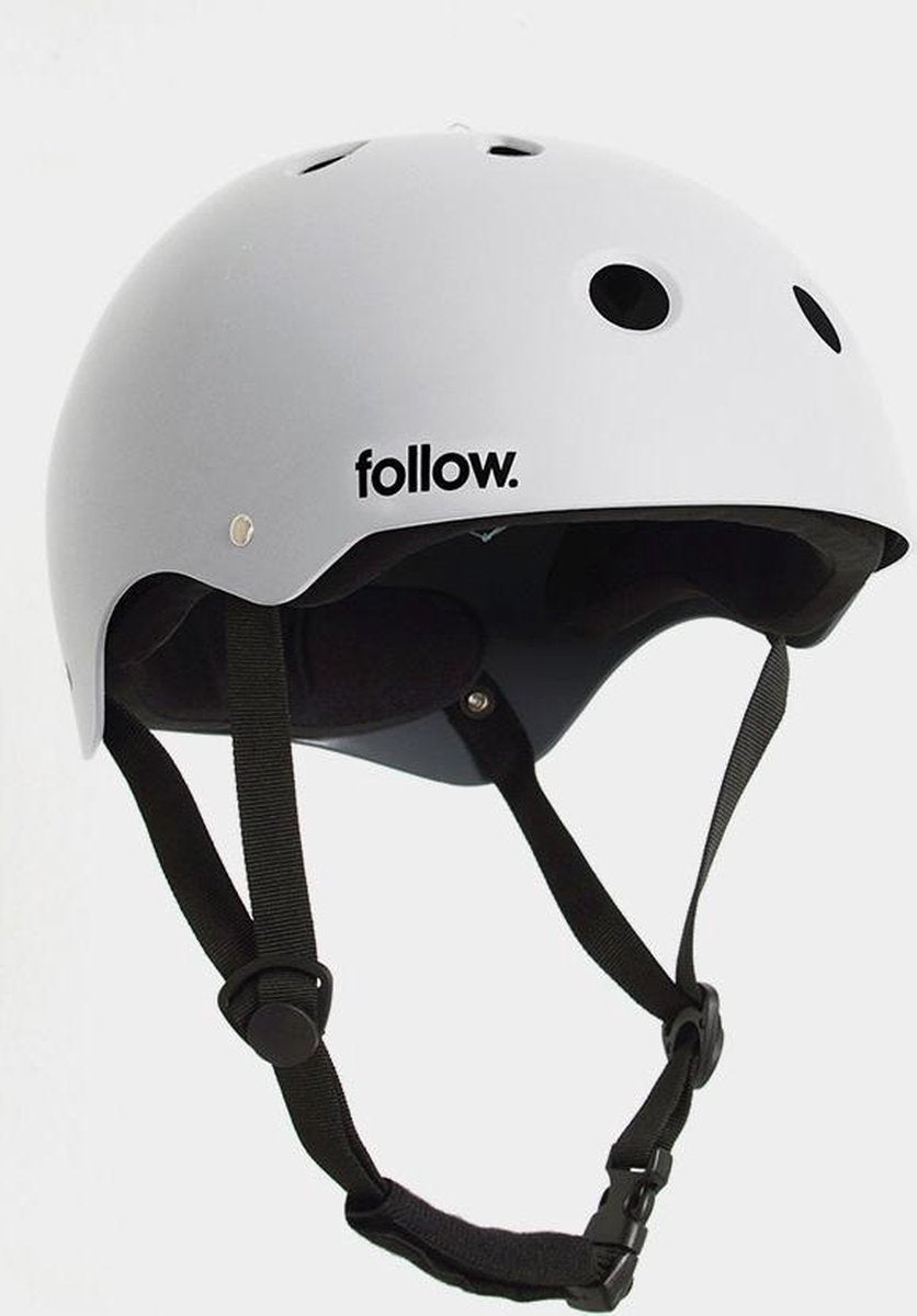 Follow Safety First helmet white