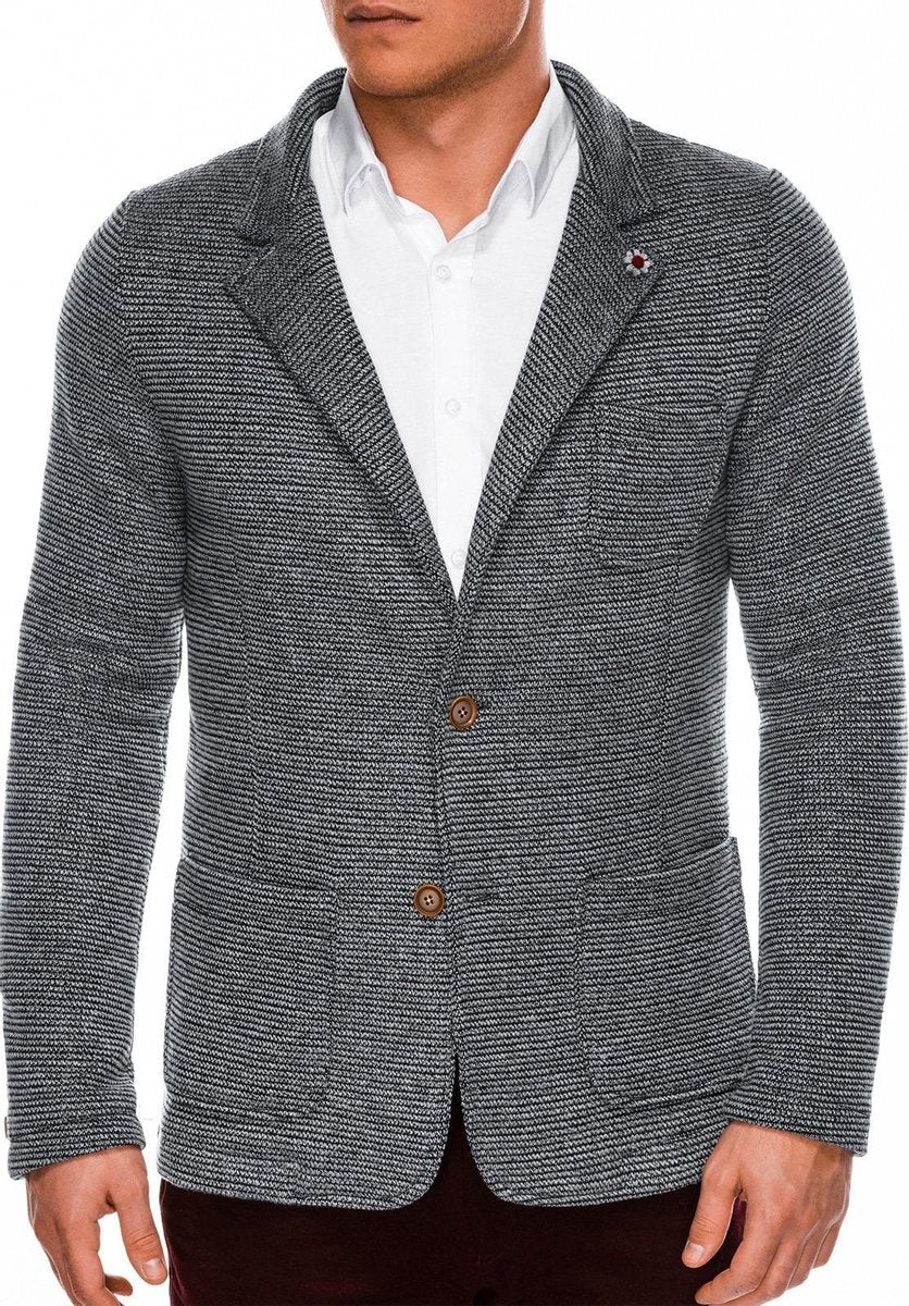 Heren - Blazer - Grijs - M158