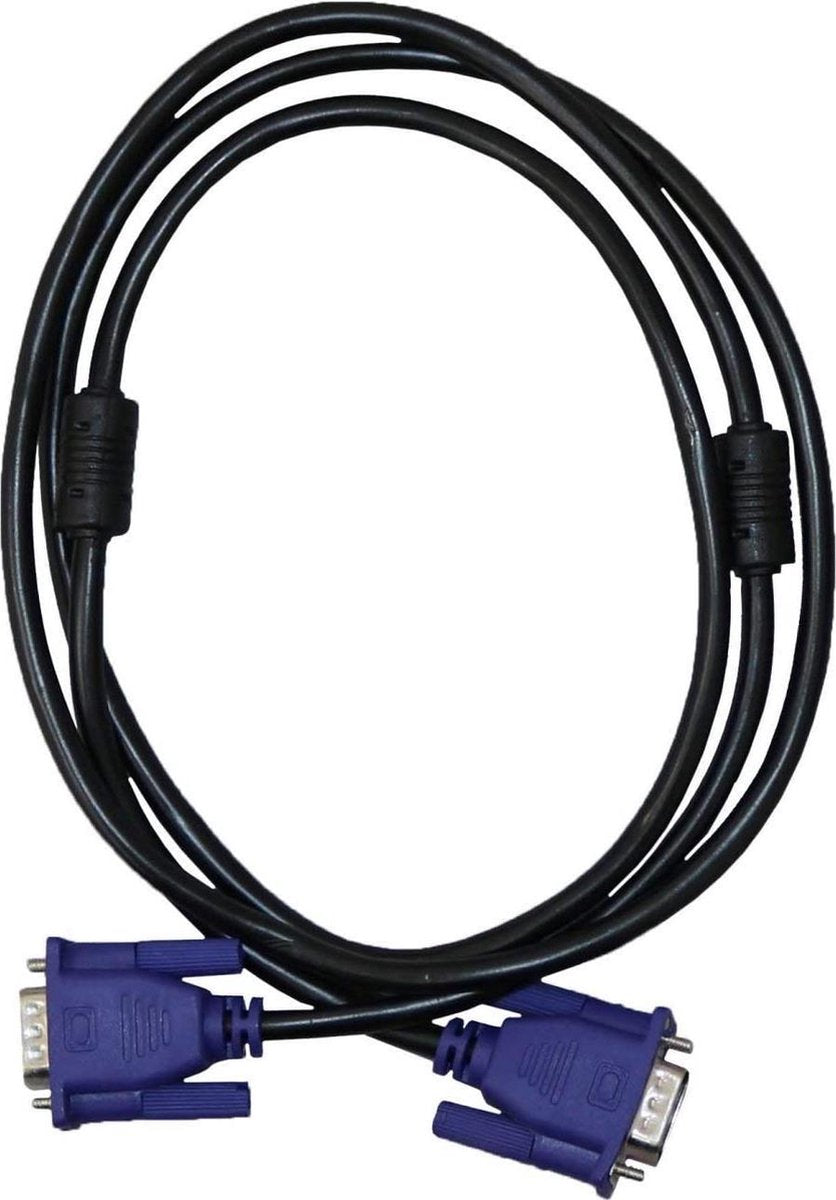 1.5m VGA naar VGA kabel SVGA stekker naar socket Verleng kabel aansluit kabel LCD PC TV monitor