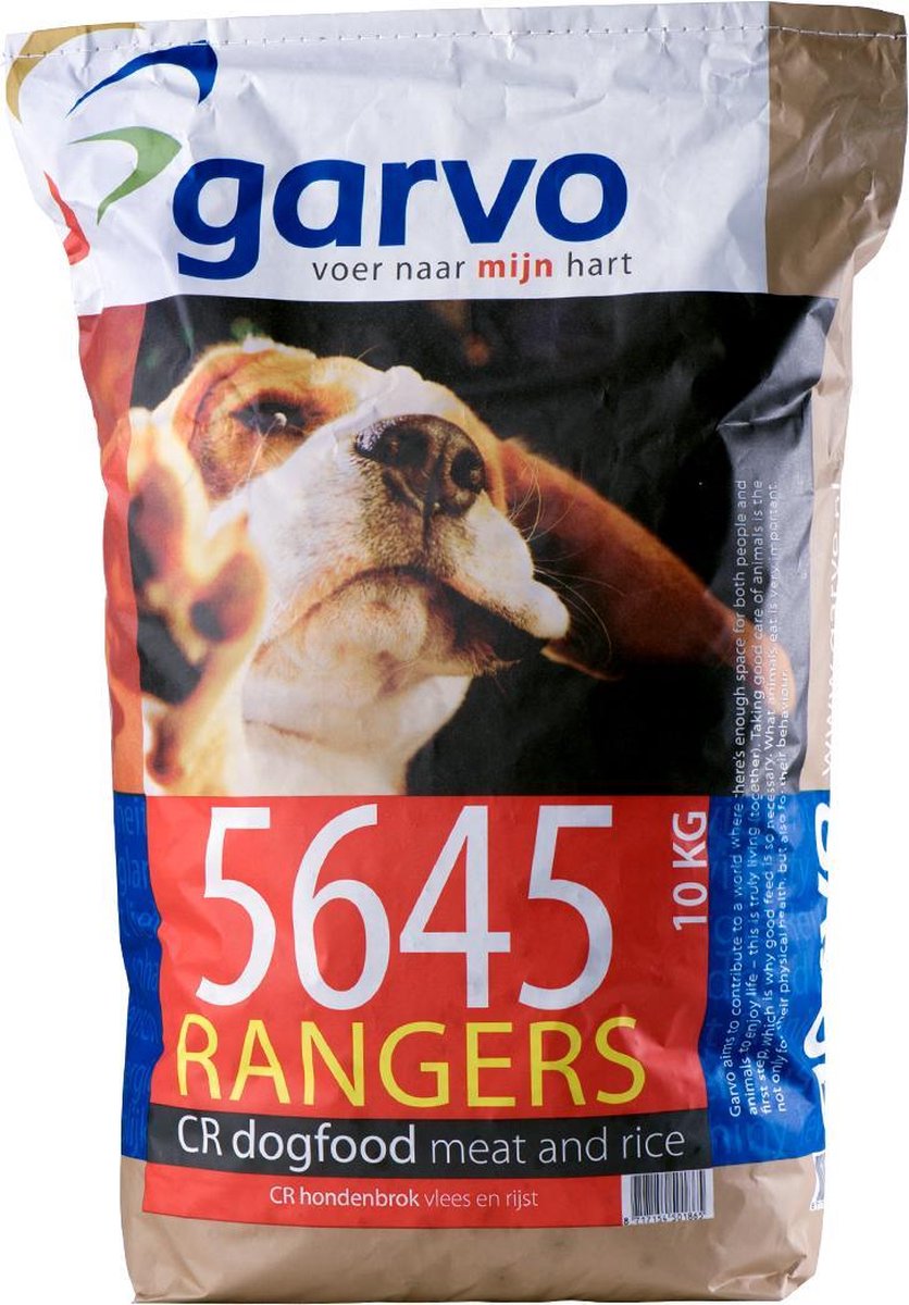 Rangers CR hondenbrok vlees en rijst 5645 10kg