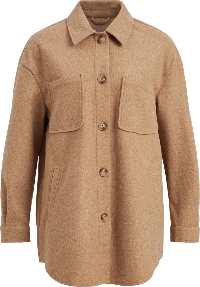 VILA VIKIMMI SHIRT L/S JACKET - NOOS - Dames Jas - Maat S