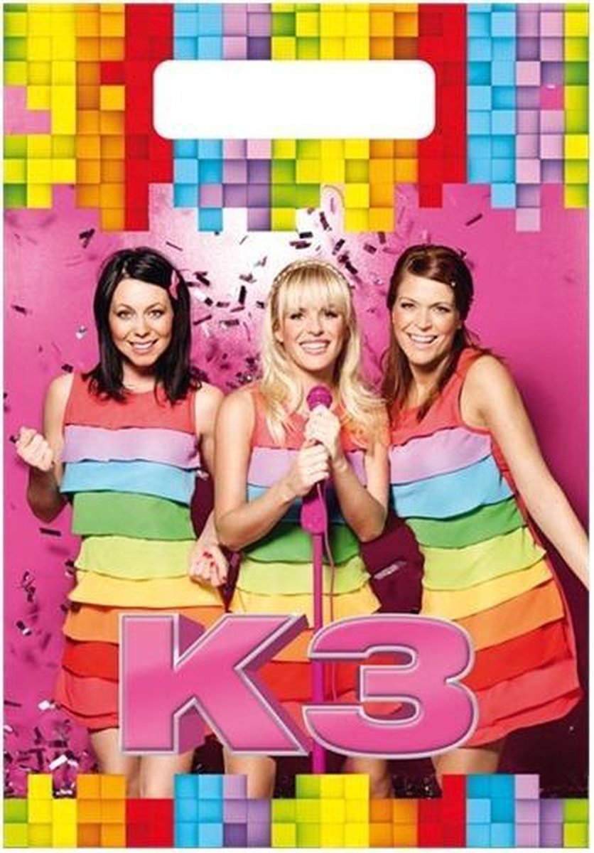 K3 Feestzakje 8 Stuks