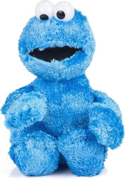 Pluche Sesamstraat Koekiemonster 38 cm speelgoed knuffel - Blauwe Cookie Monster Cartoon knuffeldieren