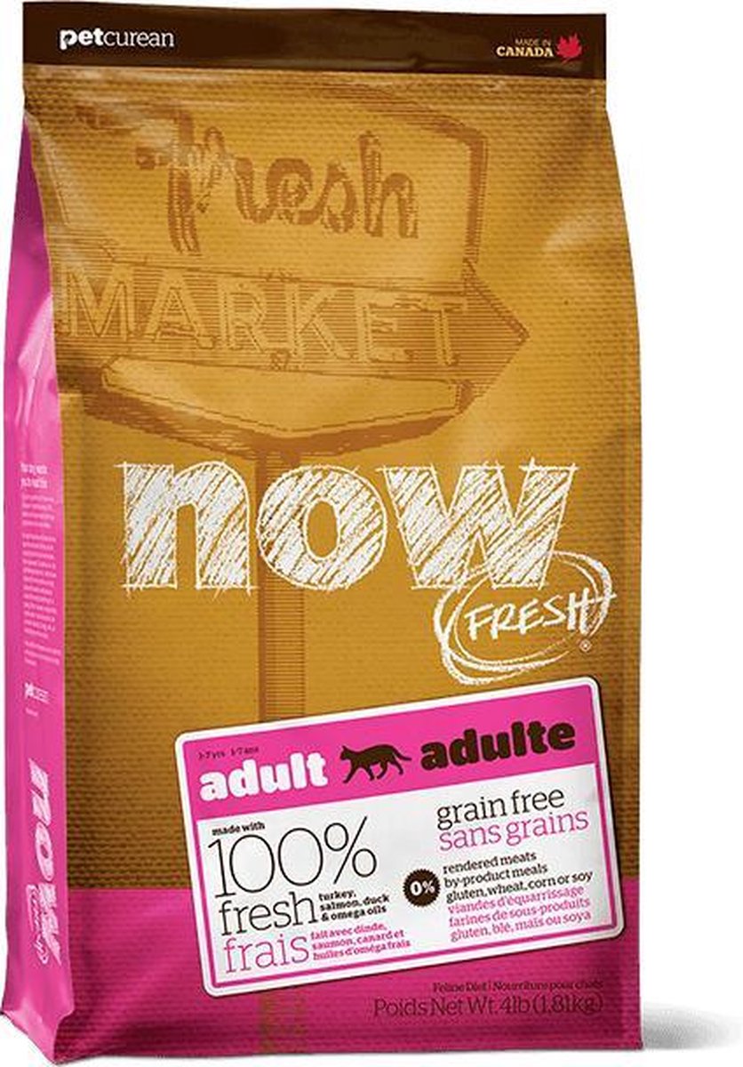 Petcurean NOW FRESH Graanvrij Adult (1.81 kilo)