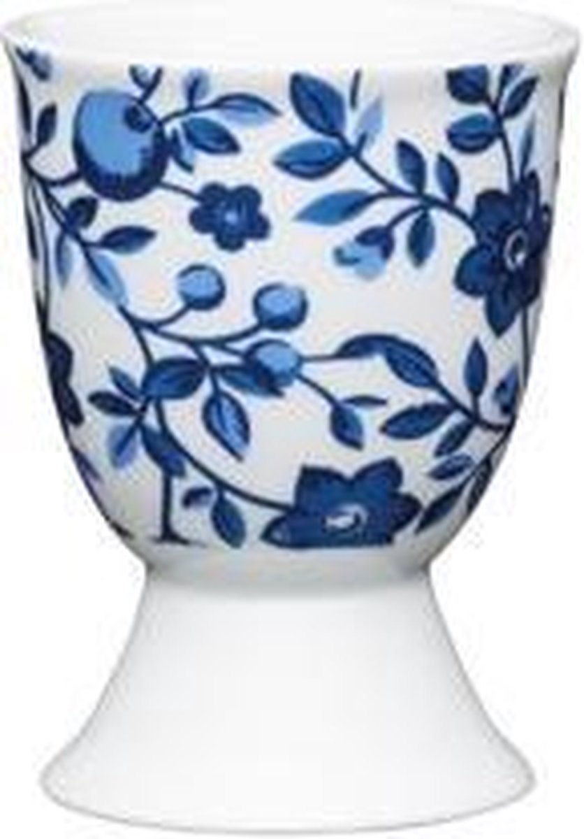 Set van 4 - Eierdopje - Traditionele Bloemen - KitchenCraft