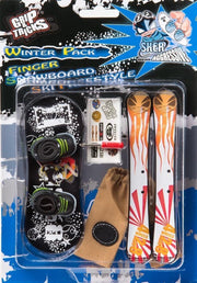 Grip and Tricks winter pack black Fingerboards