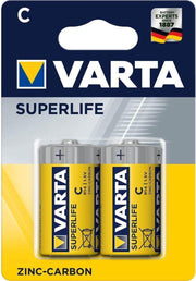 Varta Superlife C Wegwerpbatterij Zink - carbon