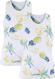 Claesen's hemdje Pineapple 2-pack 104-110