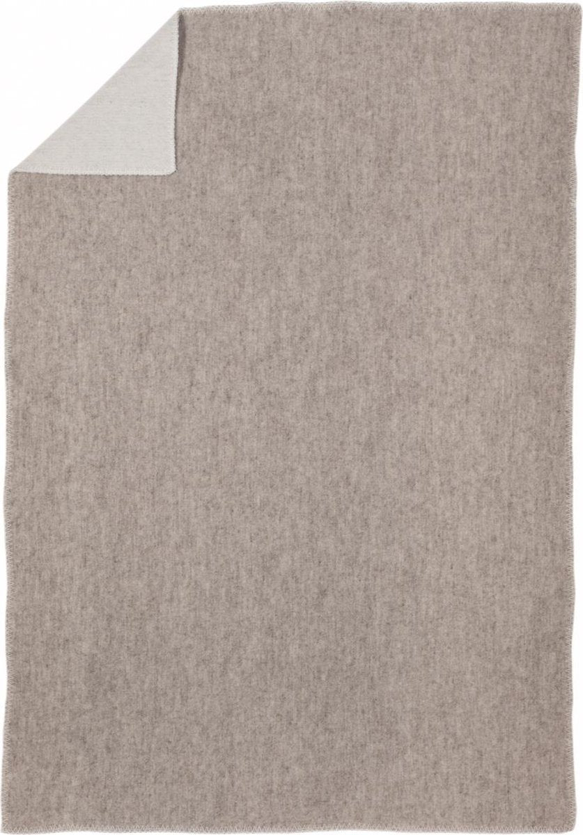 MOST babydeken van Nieuw-Zeelandse wol - wit/beige