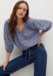 Blouse Met Print En Knopen 87067123 52